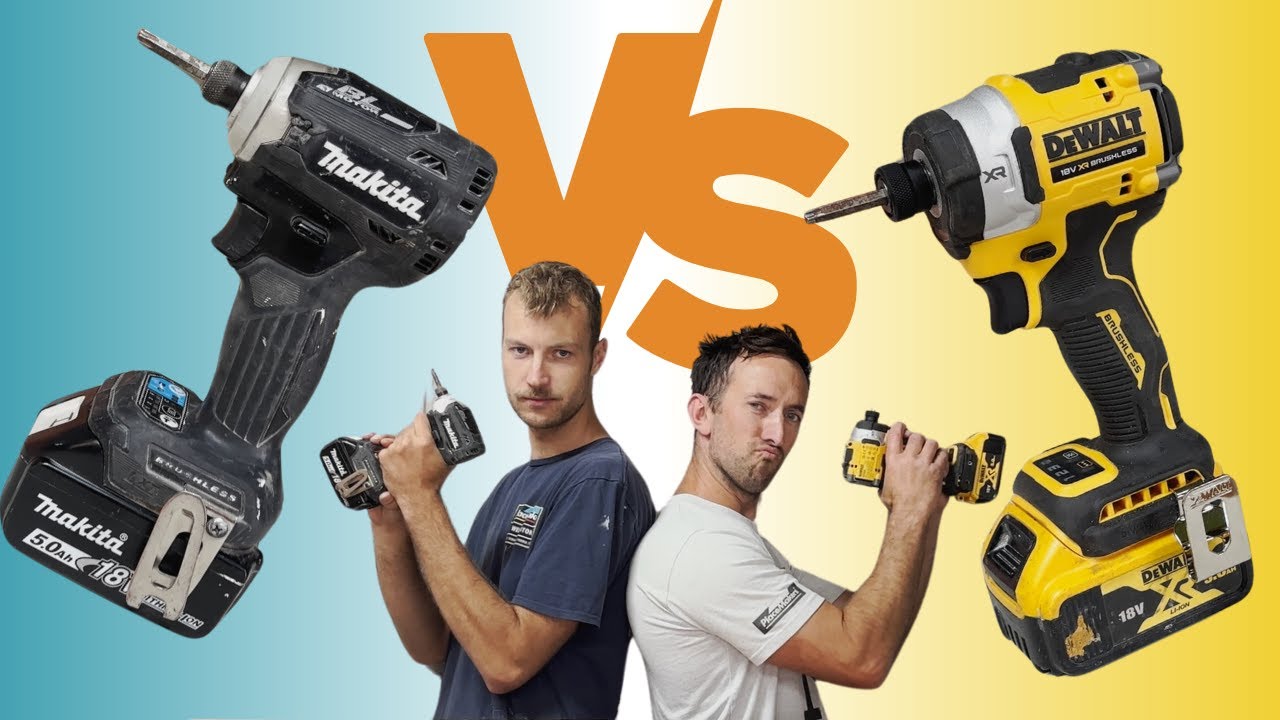 Makita vs Dewalt Impact drivers!