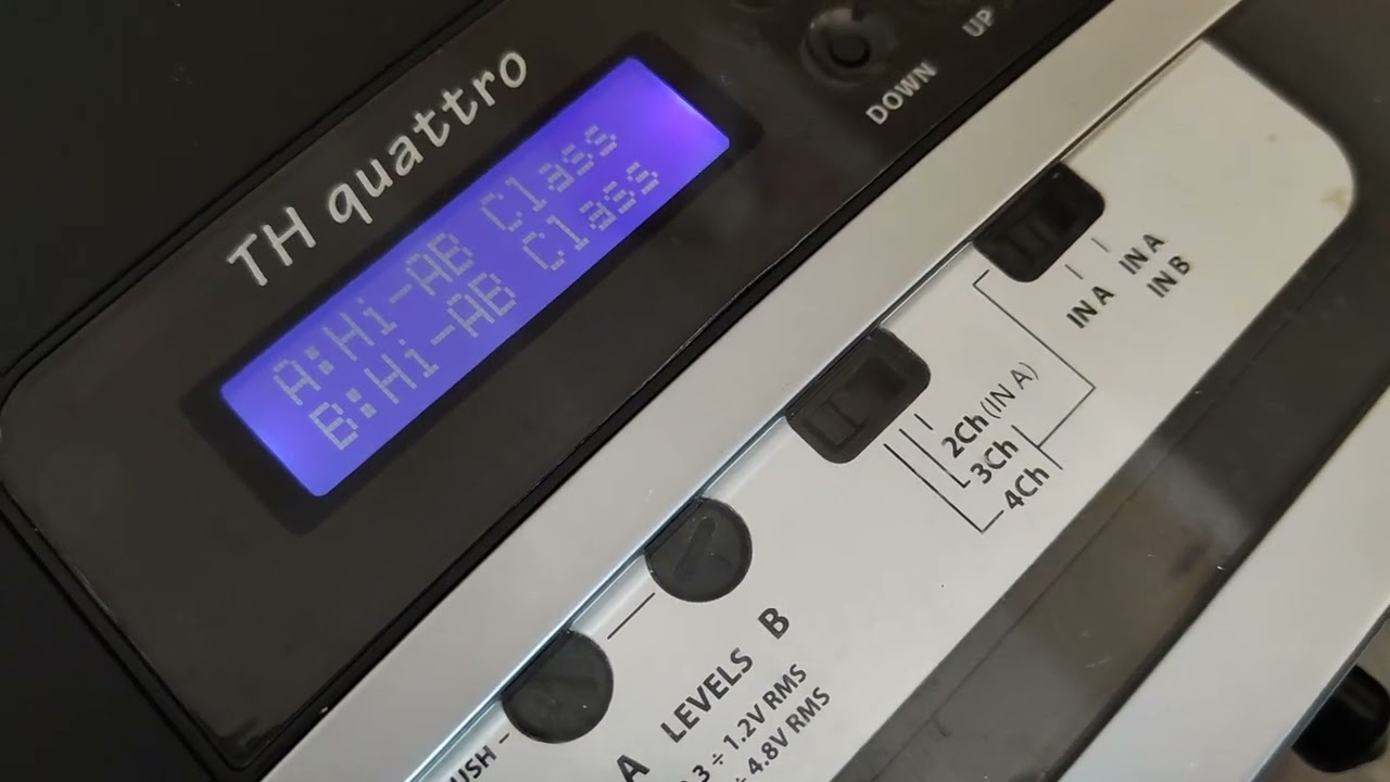 Audison Thesis TH quattro 4 CHANNEL AMPLIFIER High End