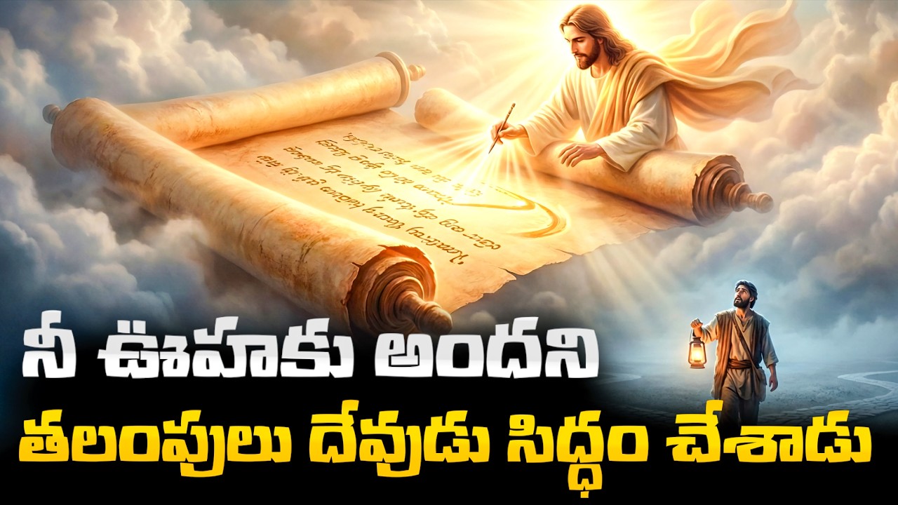 నీ ఊహకు అందని తలంపులు దేవుడు సిద్ధం చేశాడు