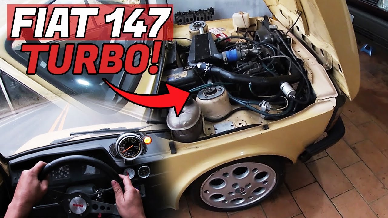 ROLÊ + ACERTO DO FIAT 147 TURBO !!!