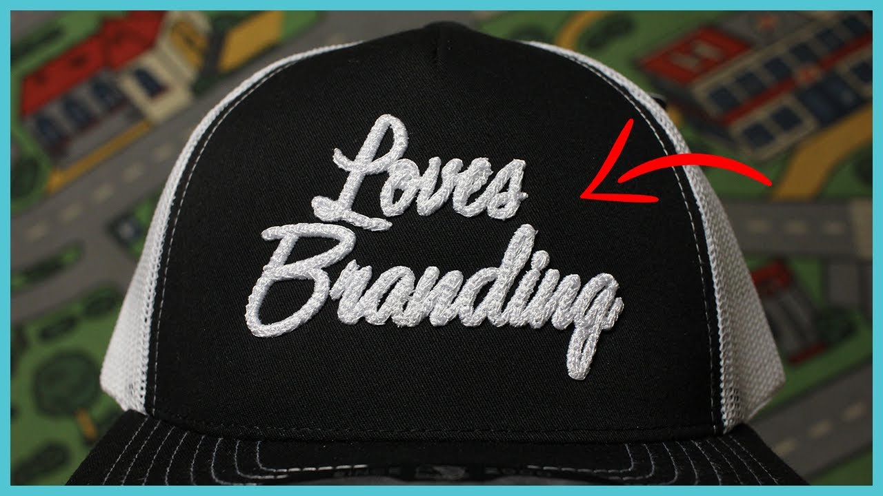Most Embroidery Decorators Can’t Do THIS Technique | ChainStitch 3D Puff Embroidery on a Trucker Hat