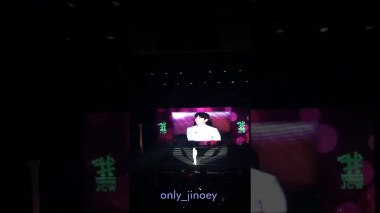 Kissing you  #JCW 2017 FM In Taiwan #Ji Chang Wook
