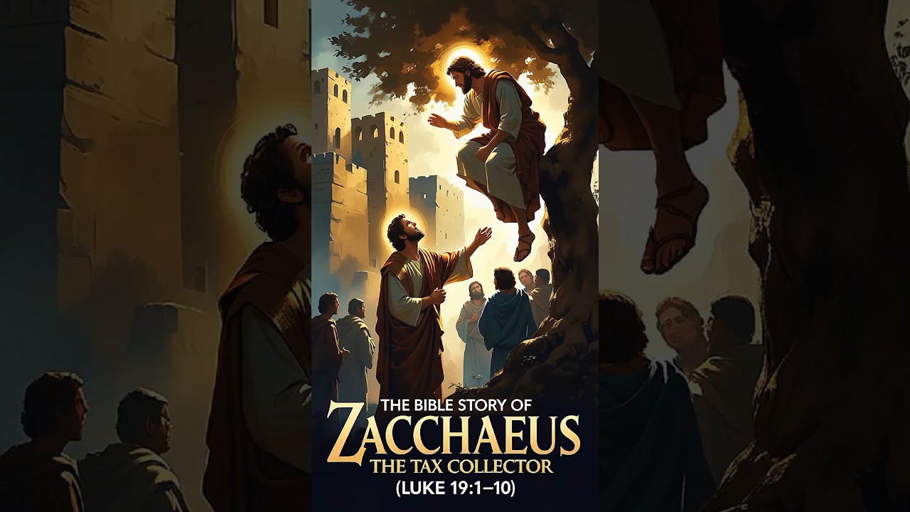 📖 ZACCHAEUS THE TAX COLLECTOR (Luke 19:1&ndash;10) | A Powerful Story of Redemption and Grace.
