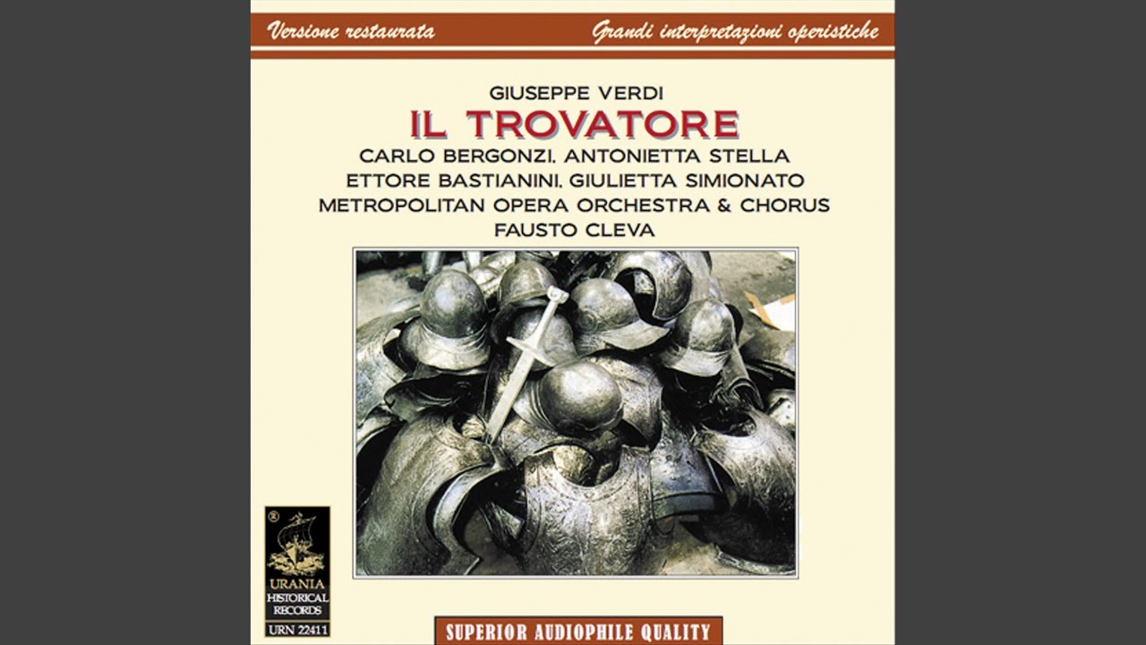 Il Trovatore, Act II: Condotta ell'era in ceppi
