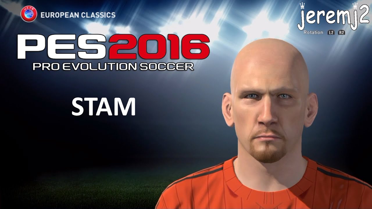 STAM Face edit PES 2016 (european classics)