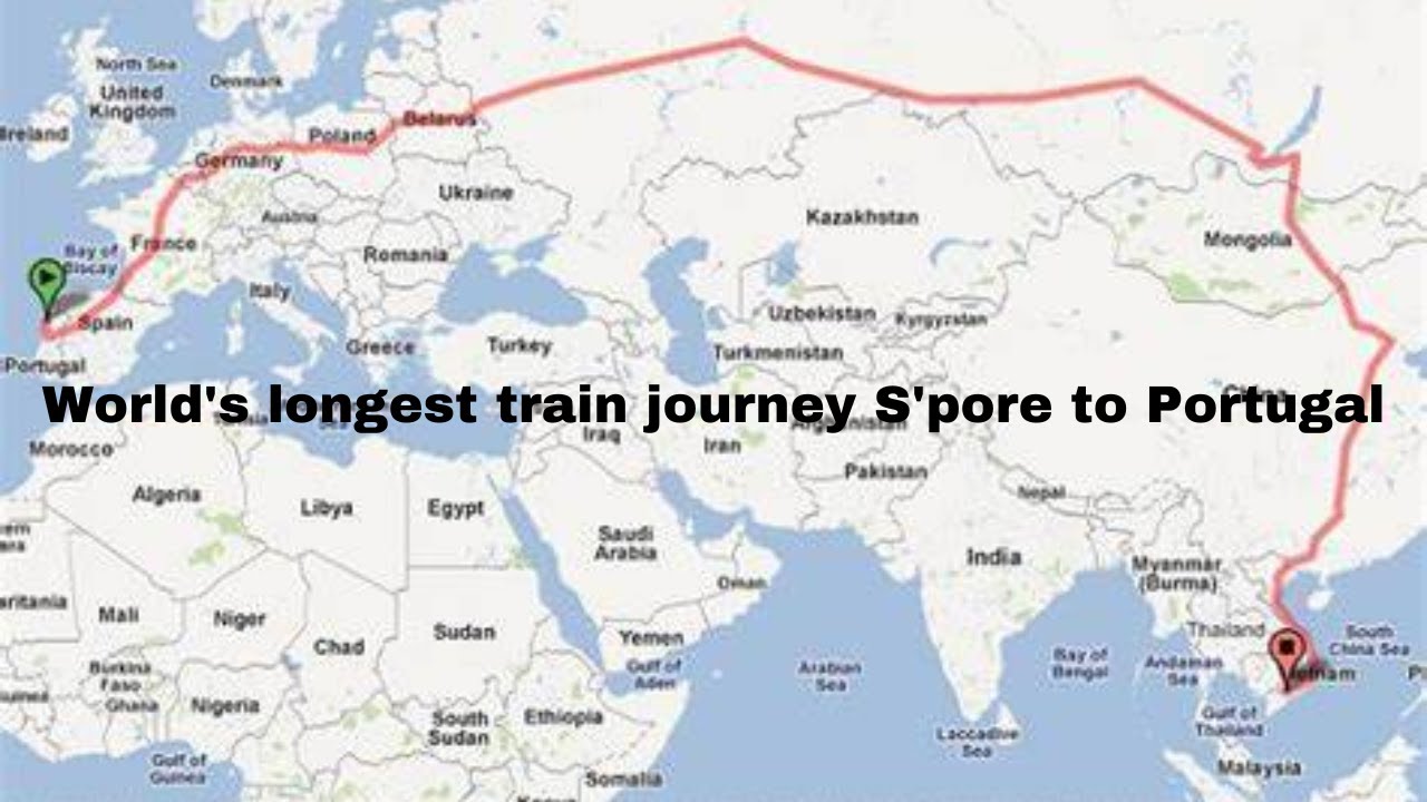 World&rsquo;s longest train journey takes 21 days from Portugal to Singapore