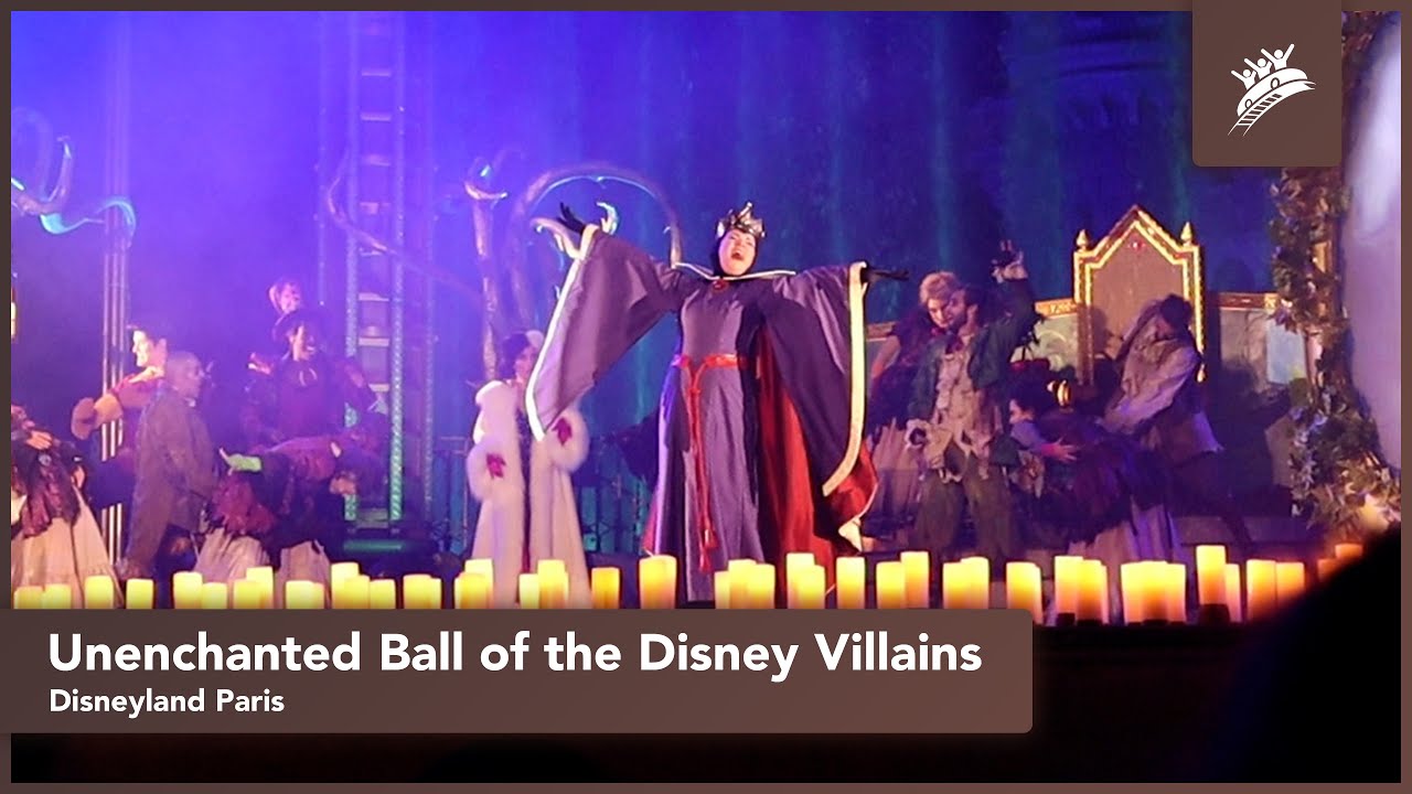 The Unenchanted Ball of the DISNEY VILLAINS at Disneyland Paris Soirée Halloween (2022)