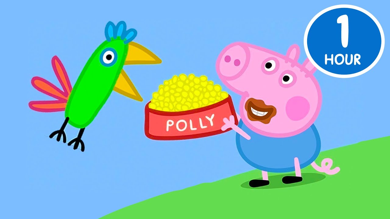 Polly's Holiday | Cartoons for Kids | Fun Animation | Peppa Pig Videos