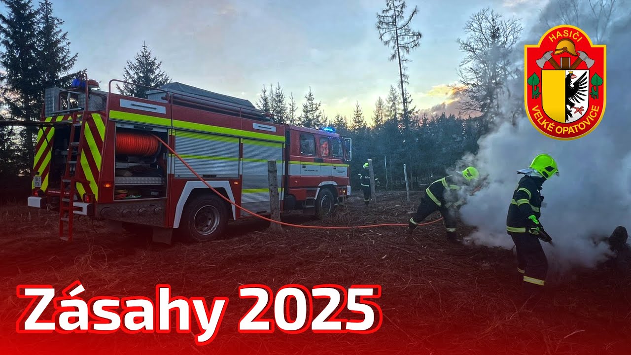Zásahy 2025 • JSDH Velké Opatovice