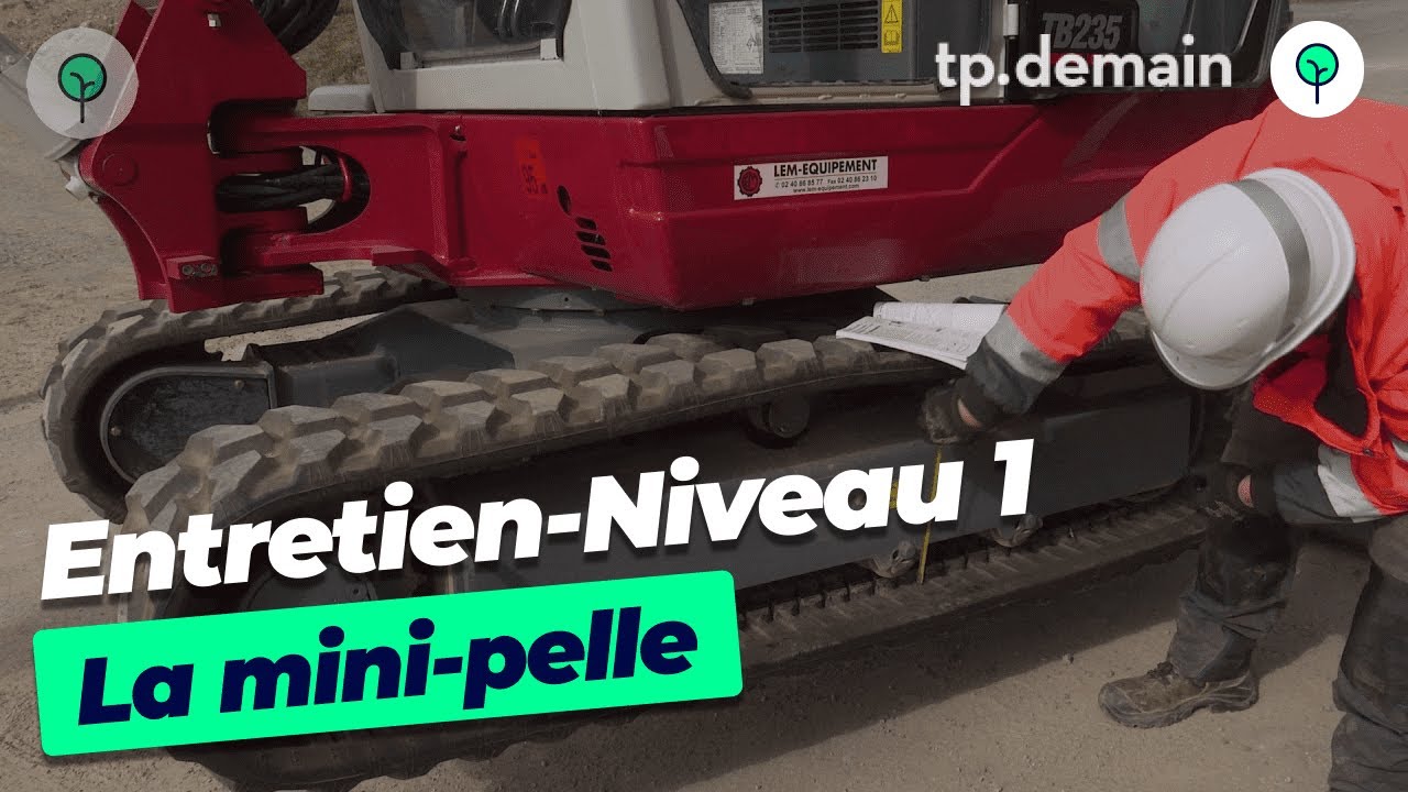CACES&reg;-L'entretien de la minipelle - niveau 1