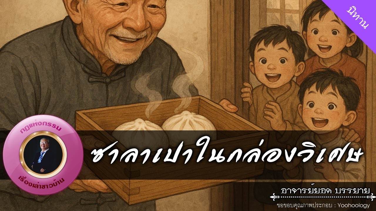 อาจารย์ยอด : ซาลาเปาในกล่องวิเศษ [นิทาน]