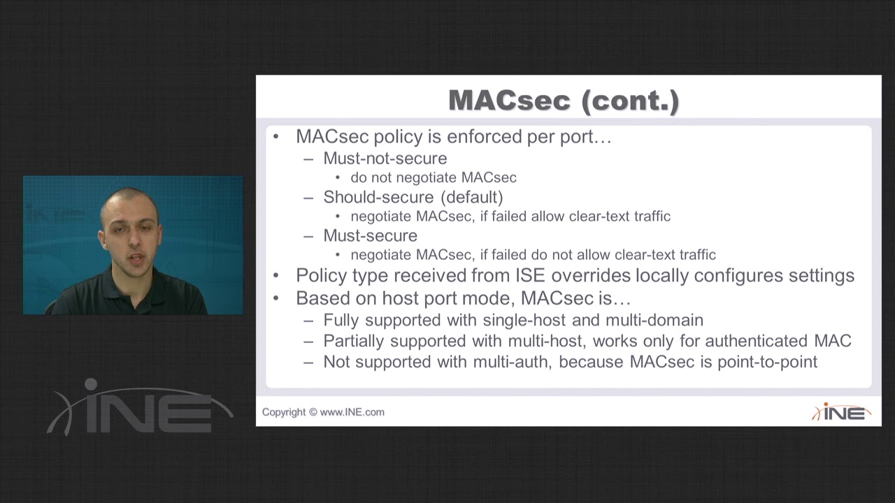 CCIE Security V4 - 73   ISE MACsec