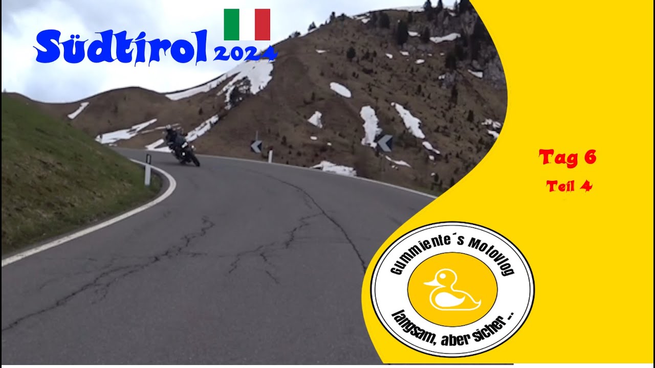 Südtirol 2024 | Regenpause in Plan Schiavaneis | Tag 6/4 | BMW 1200 RT