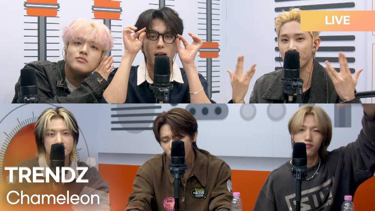 트렌드지 (TRENDZ) - 카멜레온(Chameleon) | K-Pop Live Session | K-Poppin'