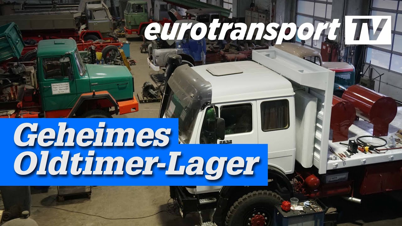 Versteckte Oldtimer-Schätze | MAN Pausbacke, Büssing Drehleiter, MB Panoramabus