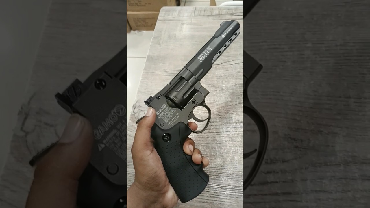 Gamo PR 776 Co2 Revolver #airgun #revolver38 #revolver357 #gamorevolver