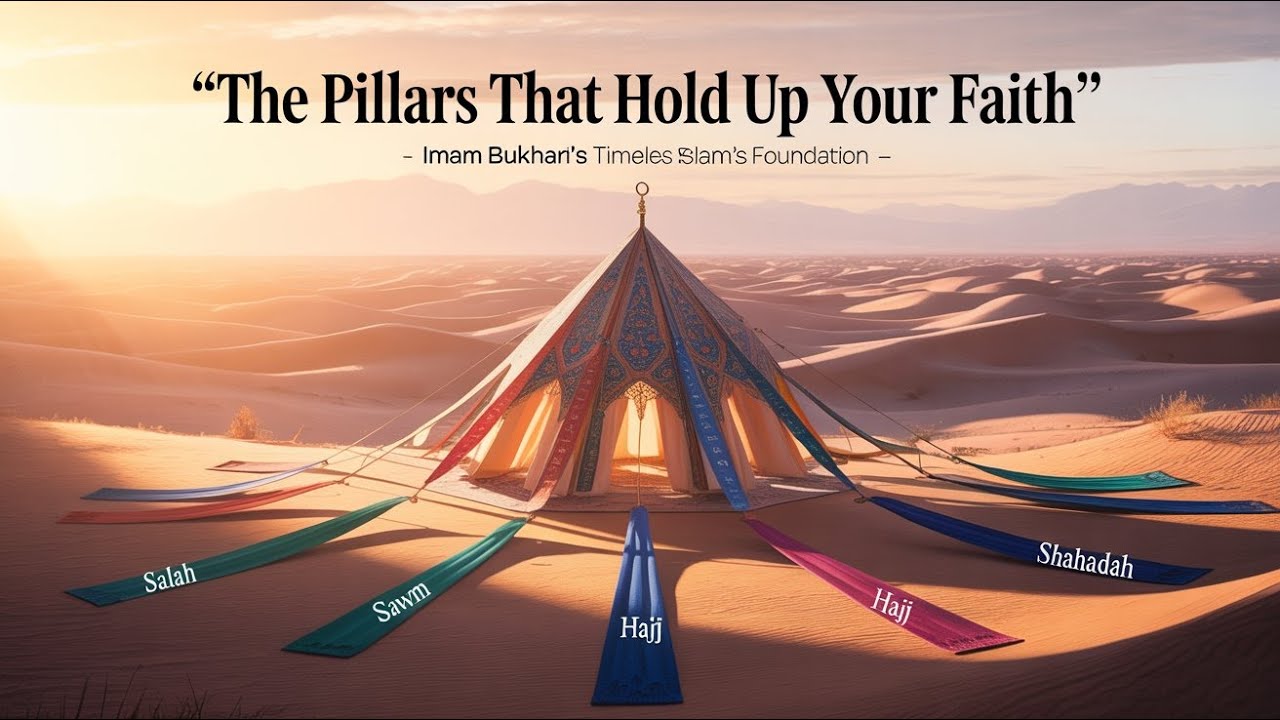 The 5 Pillars of Islam Explained | Imam Bukhari&rsquo;s Timeless Guidance|authentic hadith of prophet