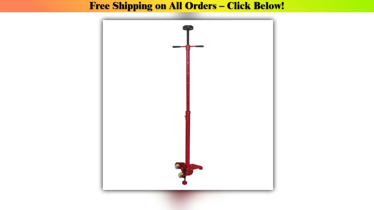 Under Hoist Stand Pole Lifter Lifting And Security Bracket Triangular Base Auto Repair Support