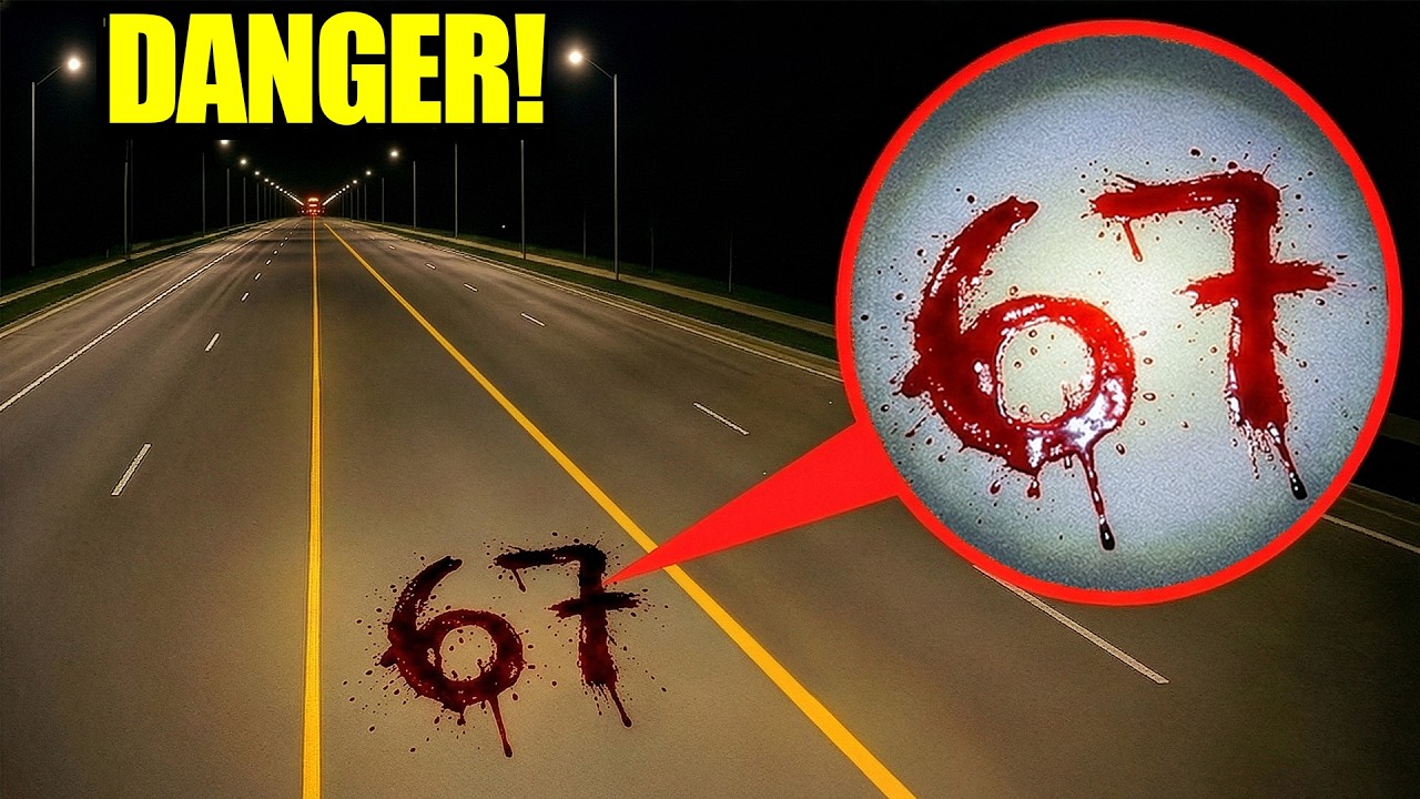 If you see 67 in BLOOD on your STREET, RUN away FAST! (IT'S NOT SAFE)
