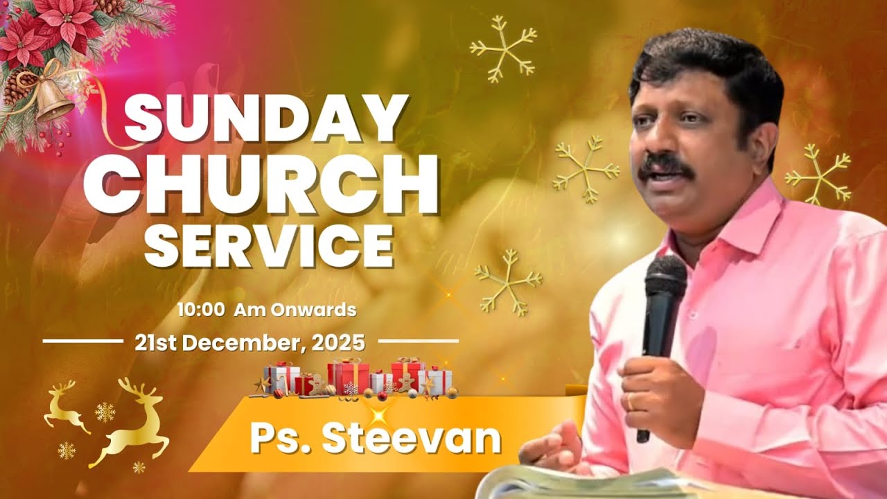Sunday Church Service | Ps. Steevan | UTCChurch
