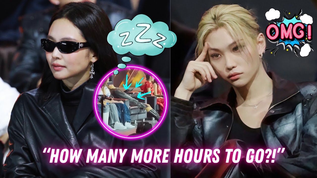 Cameras Catch STRAY KIDS, JENNIE, IVE, & More Fighting To Stay Awake At The 40th Golden Disc Awards