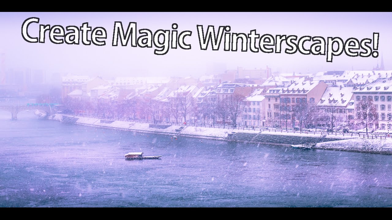 Winter Landscape Photography Editing in Lightroom - Lightroom 6 cc 2015 Tutorial In Depth Explained