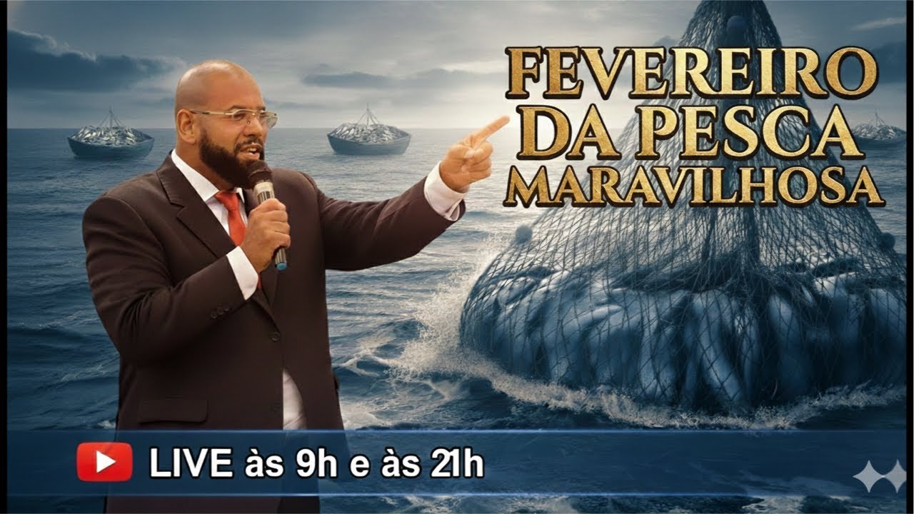 6ª ORAÇÃO DA PESCA MARAVILHOSA - 06/02/2026