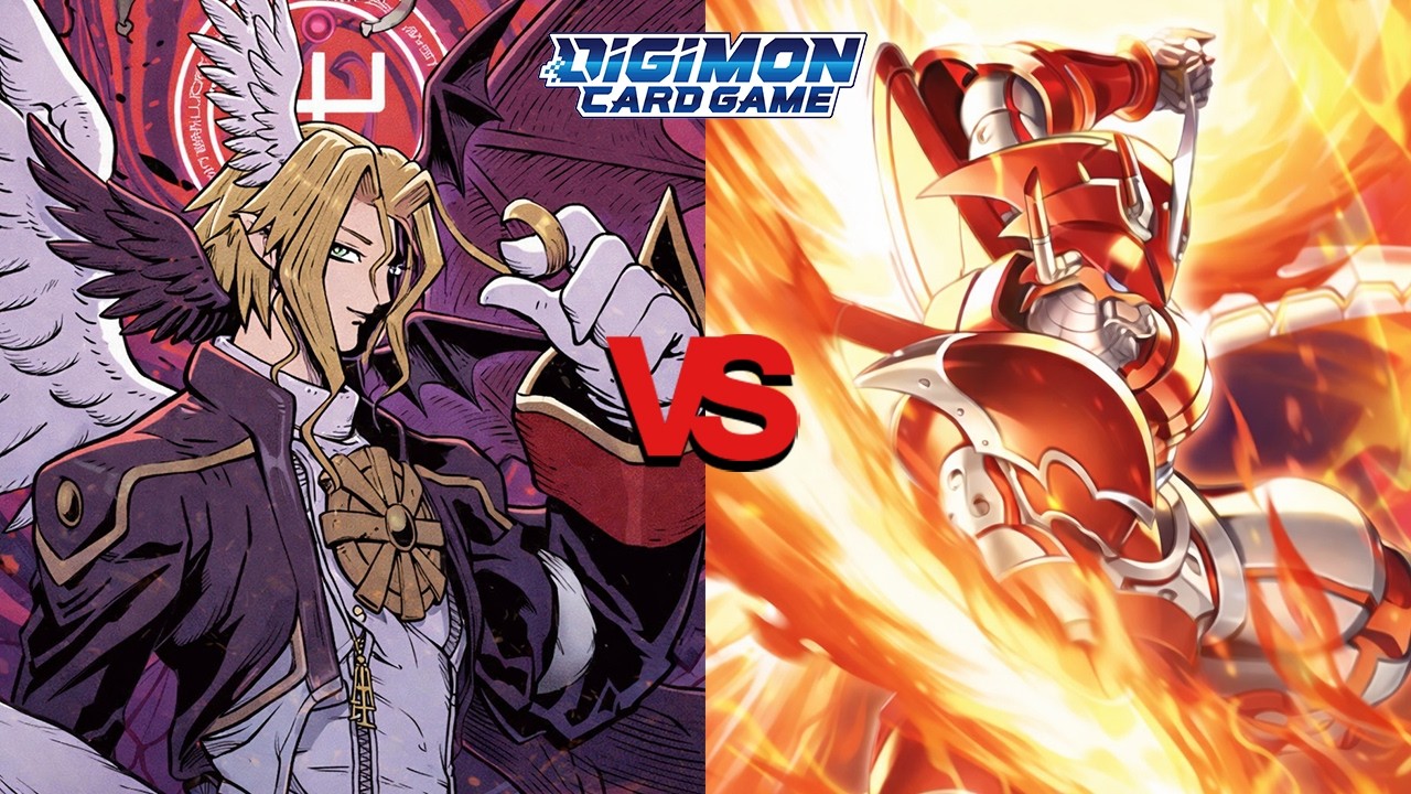 Lucemon VS ShineGreymon - DTCG - EX11 - GAMEPLAY