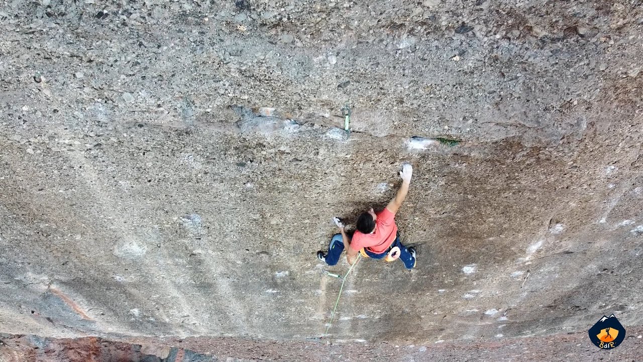Rotpunkt: La Llei de Murphy (7c+), Sant Llorenç del Munt (29,97 fps)