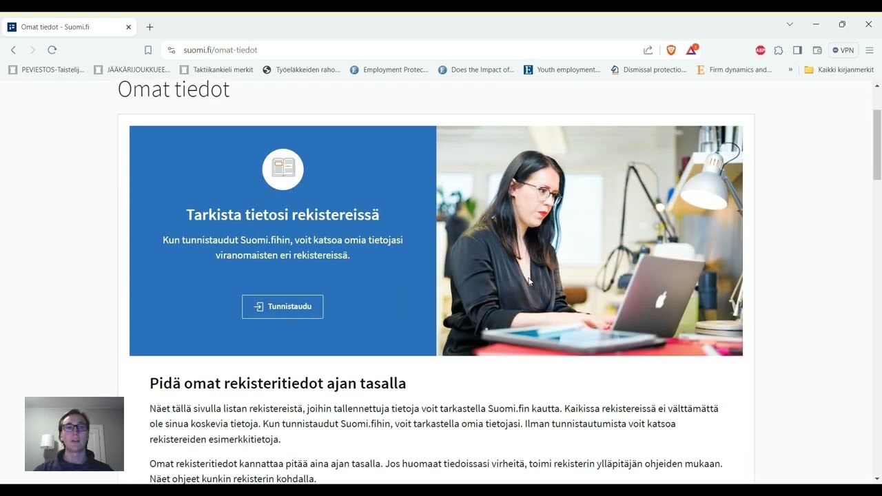 Reservil&auml;inen, p&auml;ivit&auml; tietosi!