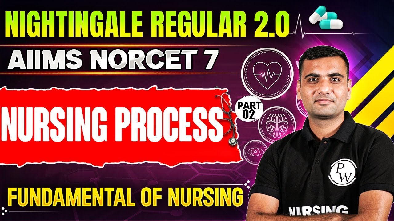 Nursing Process | Part-2 | Fundamental Of Nursing | AIIMS NORCET 7 | Nightingale Regular 2.0 Batch