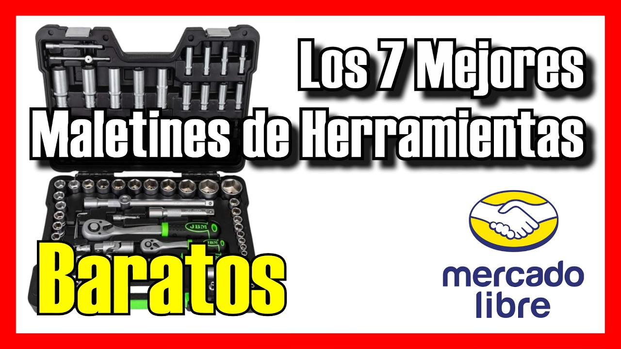 🧰🔥 Los 7 MEJORES Maletines de Herramientas BUENOS y BARATOS de Mercado Libre [2026]✅[CP] ofertas ml