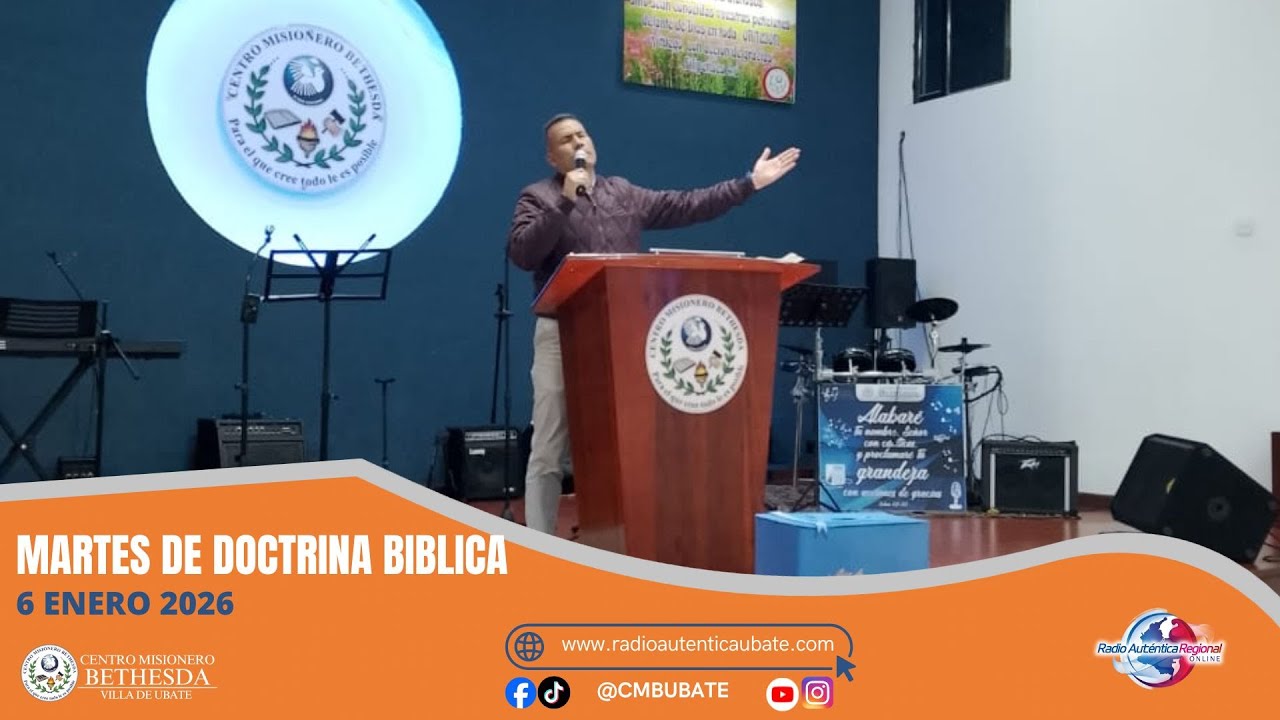 Martes de Doctrina Bíblica - 6 Enero 2026