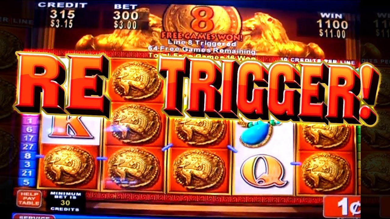 Roman Tribune LOTS OF SPINS & Big Win! - 1c Konami Video Slots