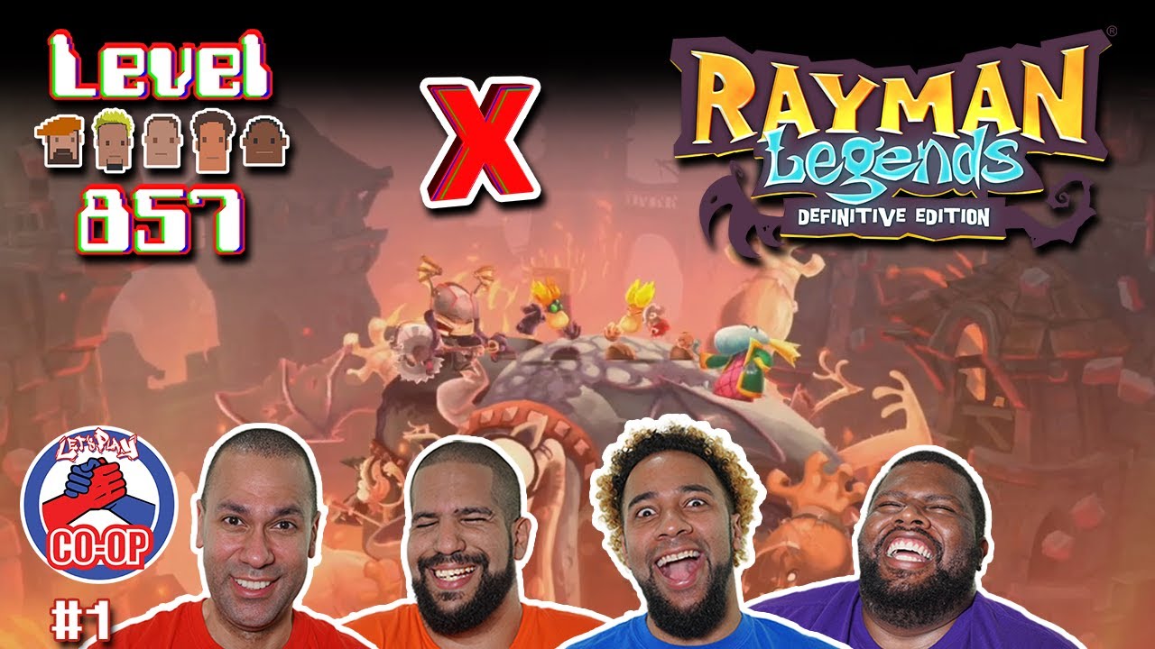 Rayman Legends Definitive Edition | 4 Players Co-op | Part 1