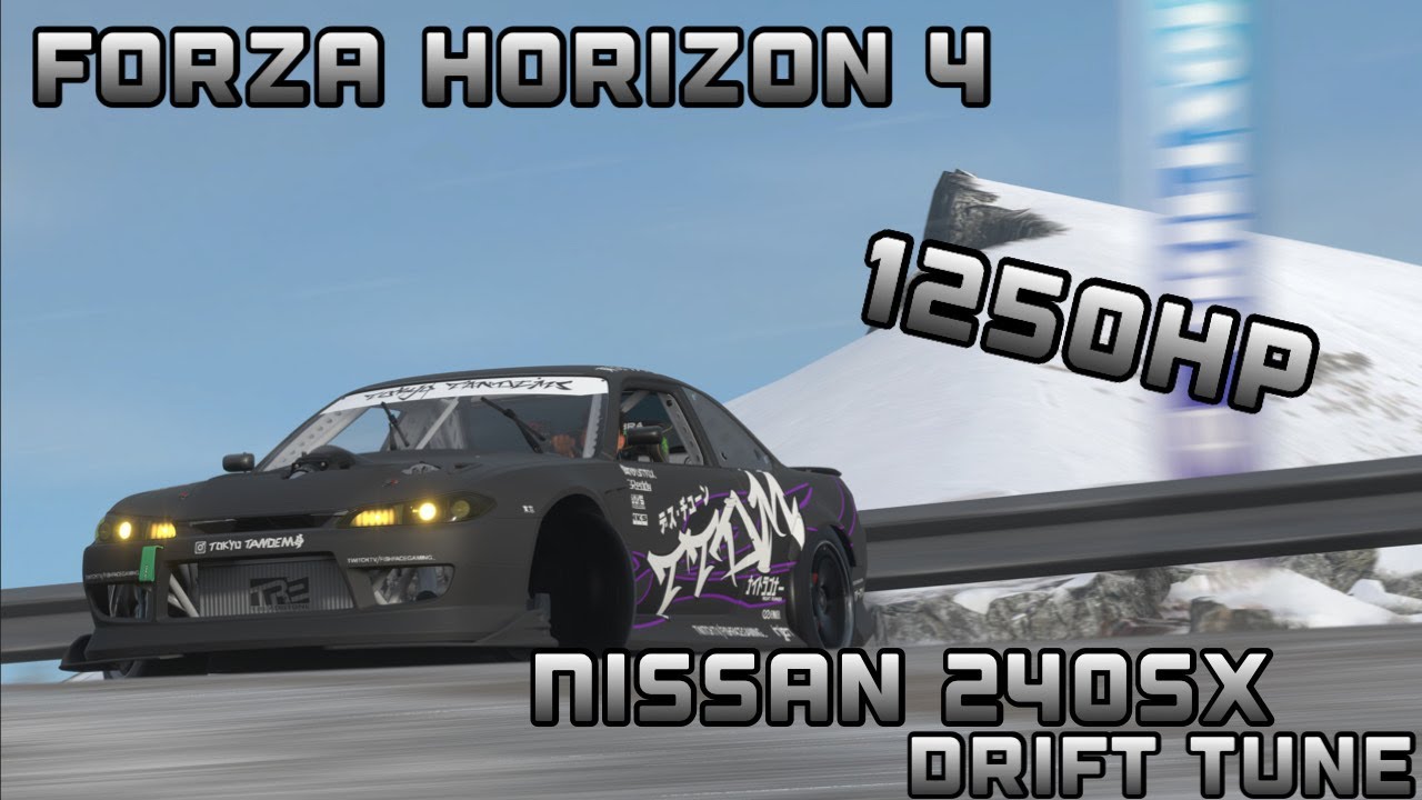 Forza horizon 4 1250hp nissan 240sx formula drift tune