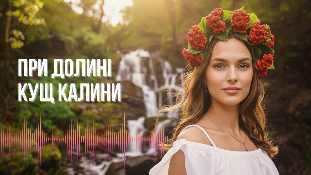 При долині,кущ калини
