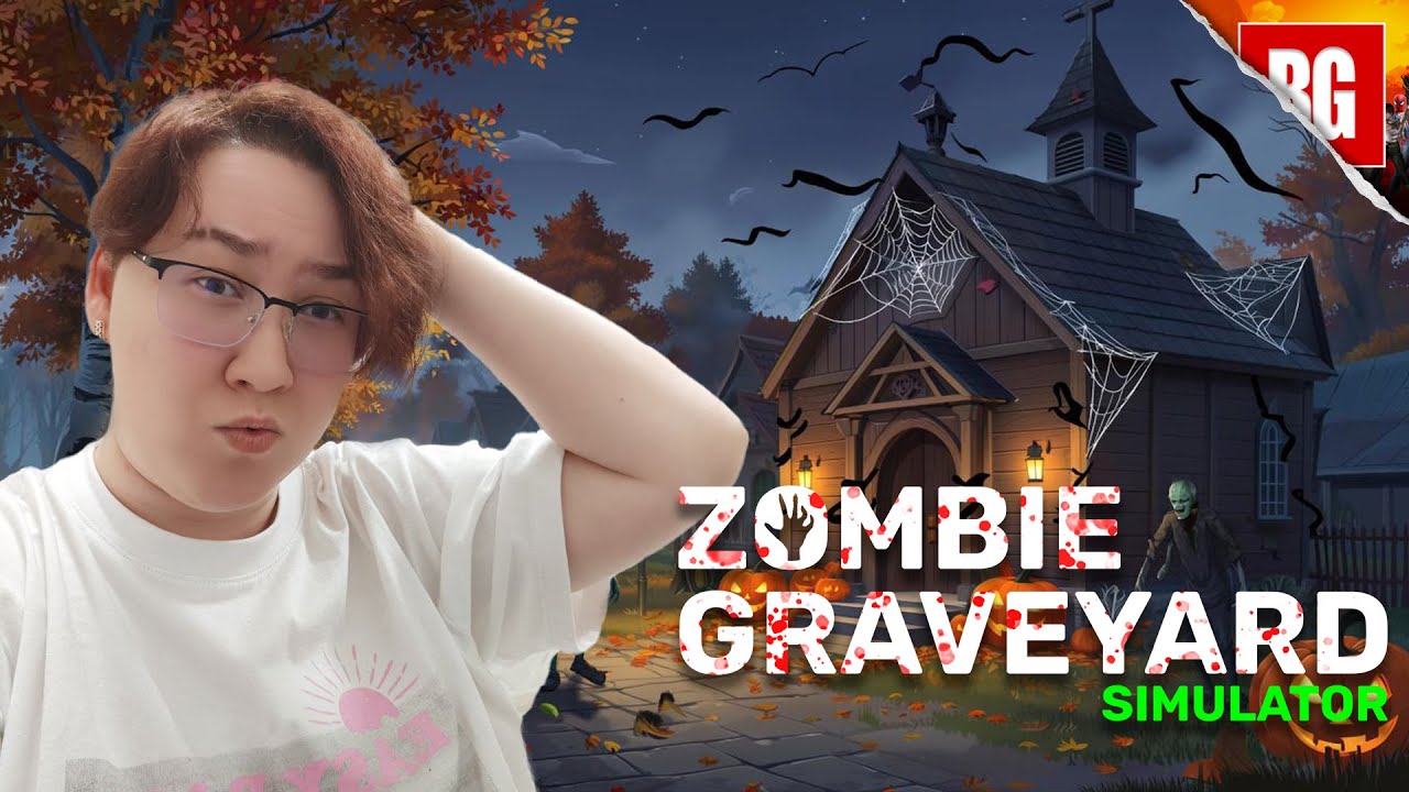Zombie Graveyard Simulator ► 2. ЧАСОВНЯ, РАБОТНИКИ И КРОВАВАЯ ЛУНА