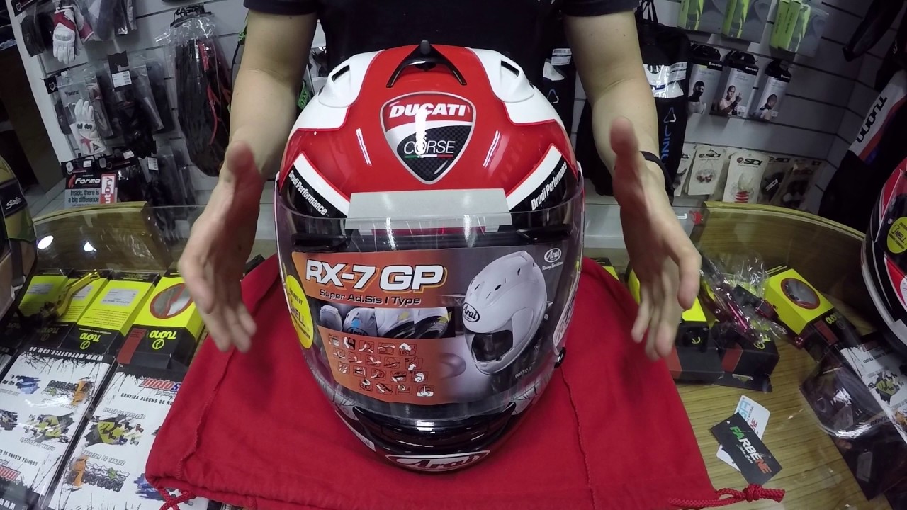 Review do capacete Arai RX7-GP - Motosprint