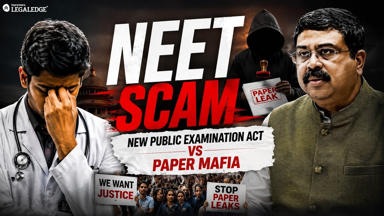 NEET 2026 Paper Leak | New Public Examination Act | LegalEdge
