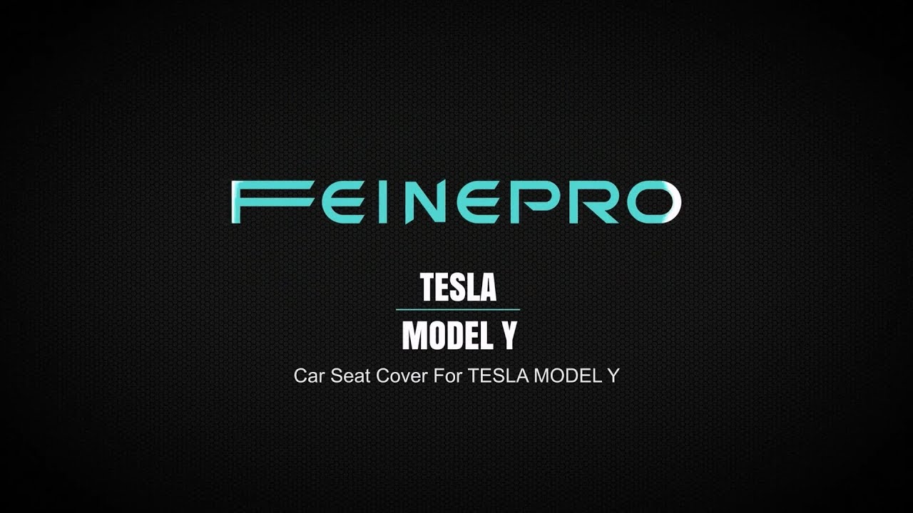 Installation of FEINEPRO 1:1 Custom Fit for Tesla Model Y Juniper Seat Covers (2020-2024)