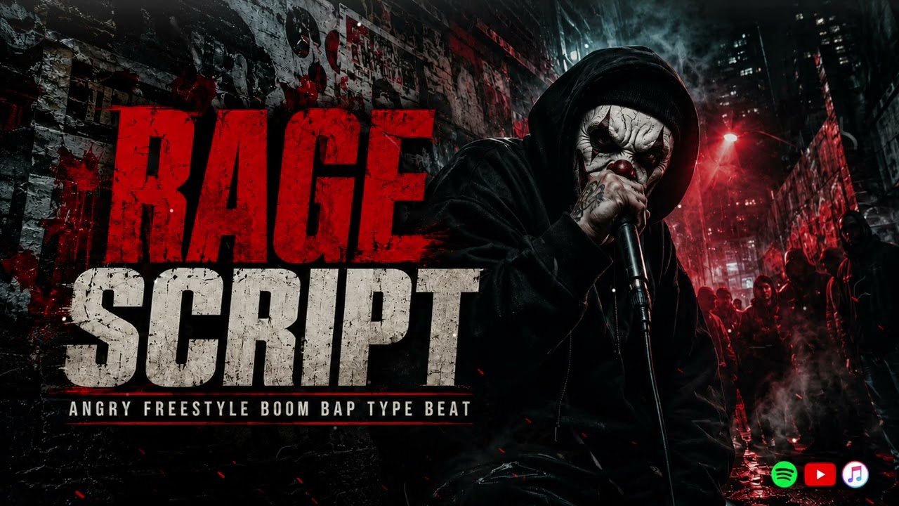 &ldquo;RAGE SCRIPT&rdquo; &mdash; Angry Freestyle Boom Bap Type Beat | Hard Underground Hip-Hop Instrumental