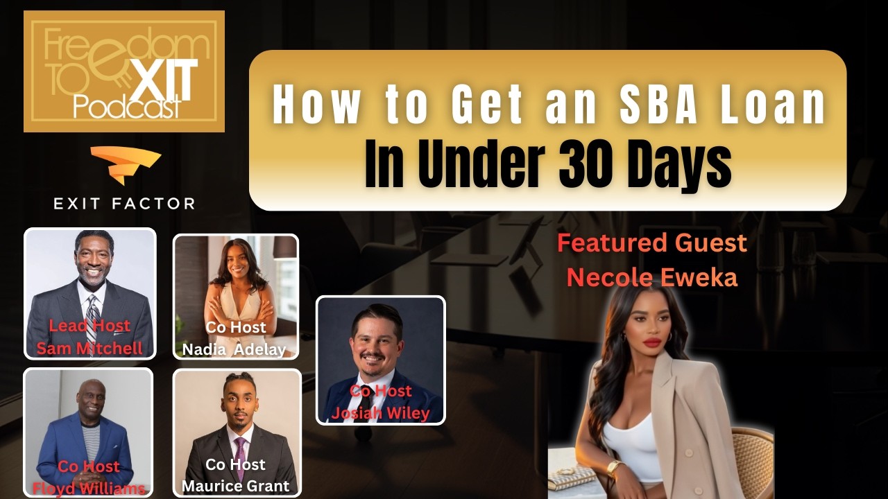How to Get an SBA Loan in Under 30 Days w/ Necole Eweka (S:2 Ep:5)
