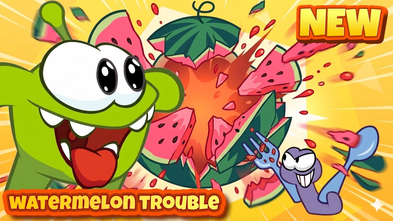 Om Nom Stories - Watermelon Trouble 🍉 New Episode ⚡️ Nomville Season 28 🟢 Cartoons for Kids