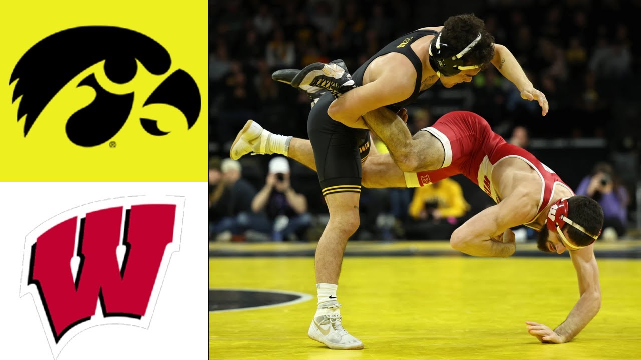 #18 Wisconsin VS #4 Iowa Full Duals | Jan 9, 2026 | Men's College Wrestling Today