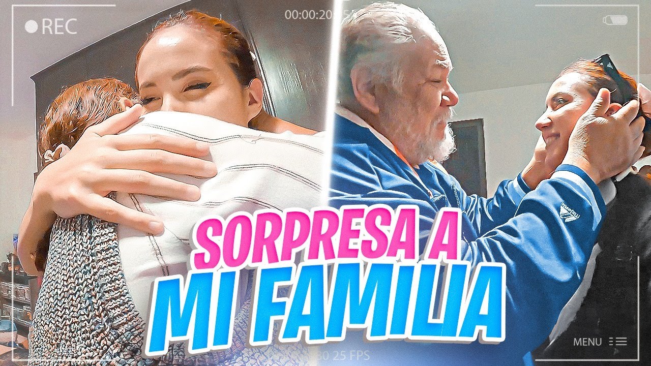 VISITÉ A MI FAMILIA DE SORPRESA | Carolina Díaz