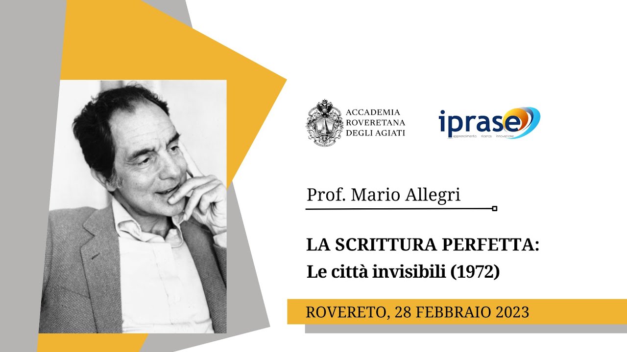 Italo Calvino |  La scrittura perfetta: Le città invisibili (1972)