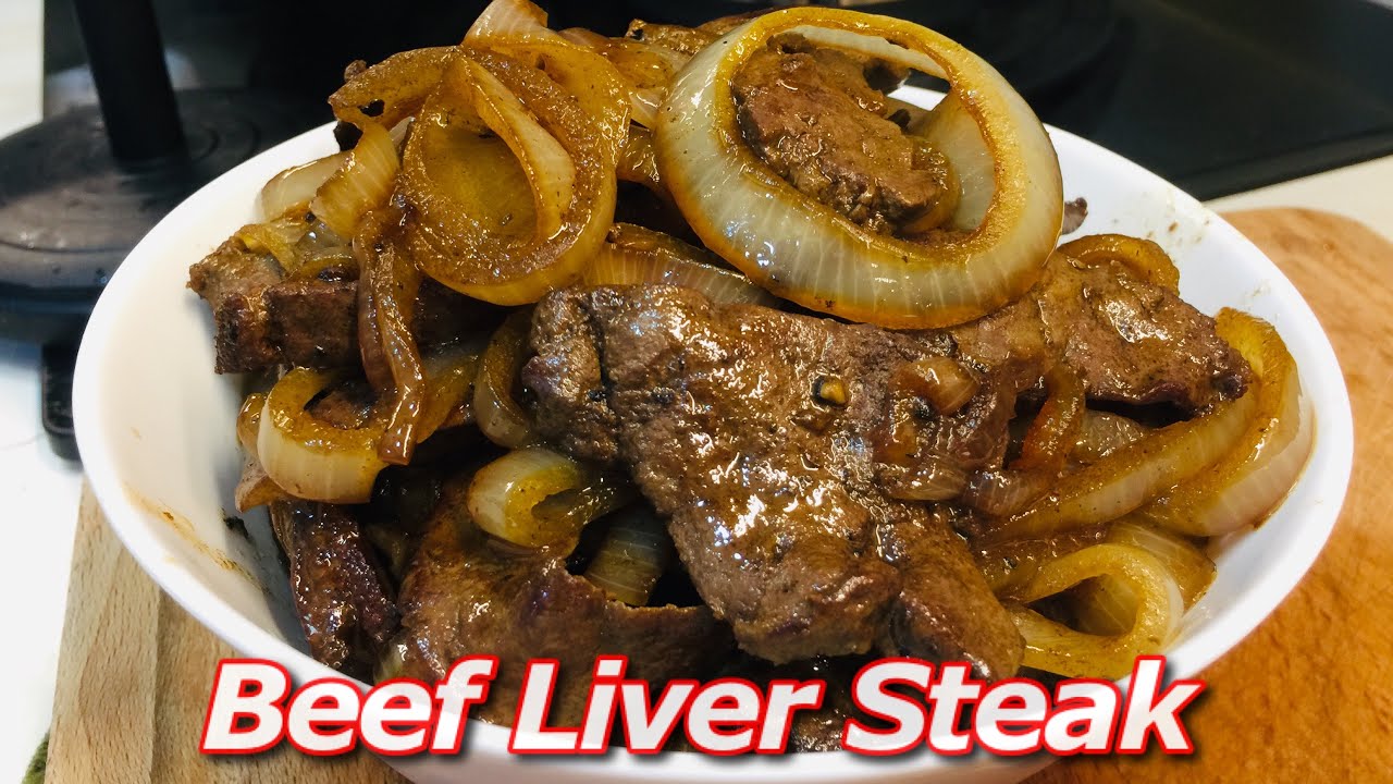 How To Cook Beef Liver with Onion | Beef Liver Steak Recipe @AmsKitchen