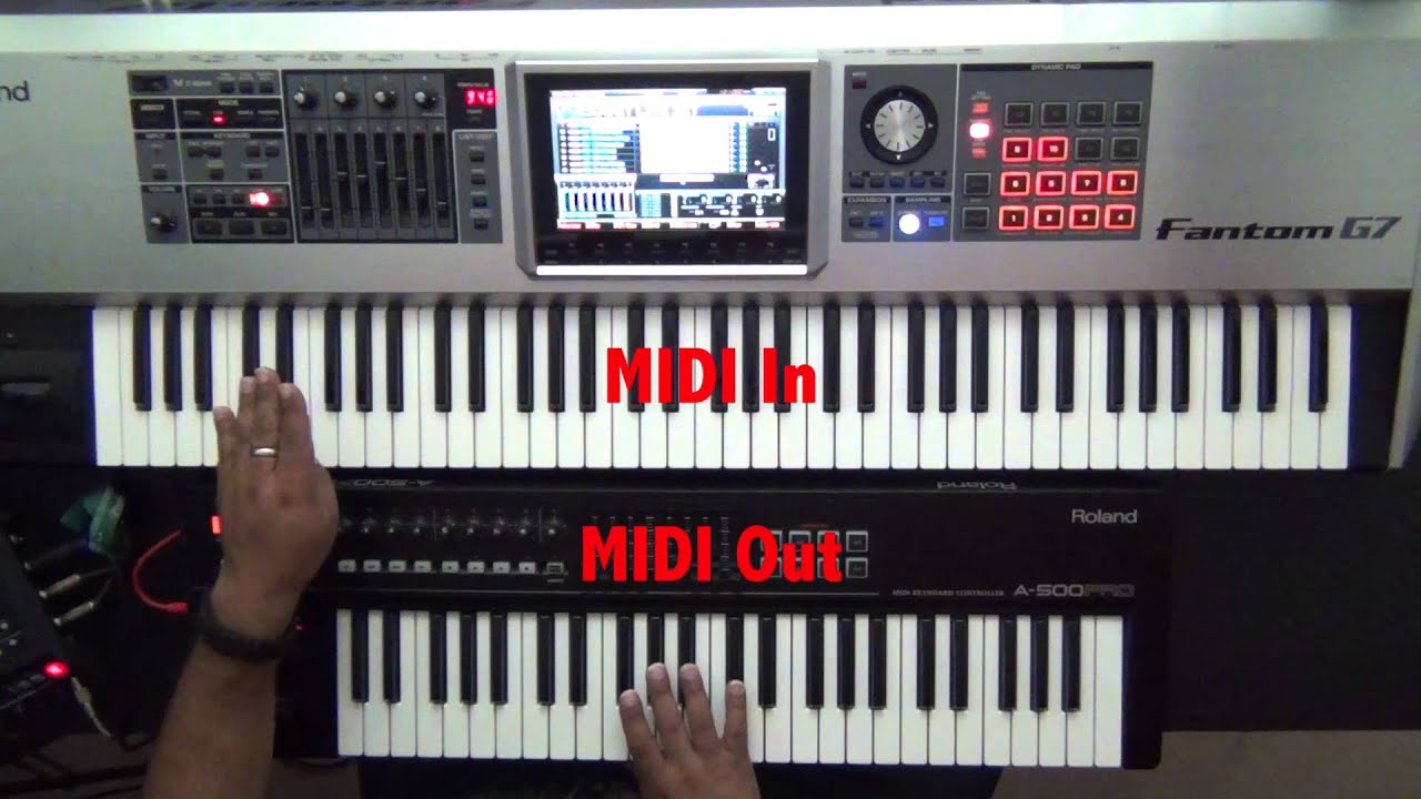 Настройка производительности контроллера Roland Fantom G для Midi