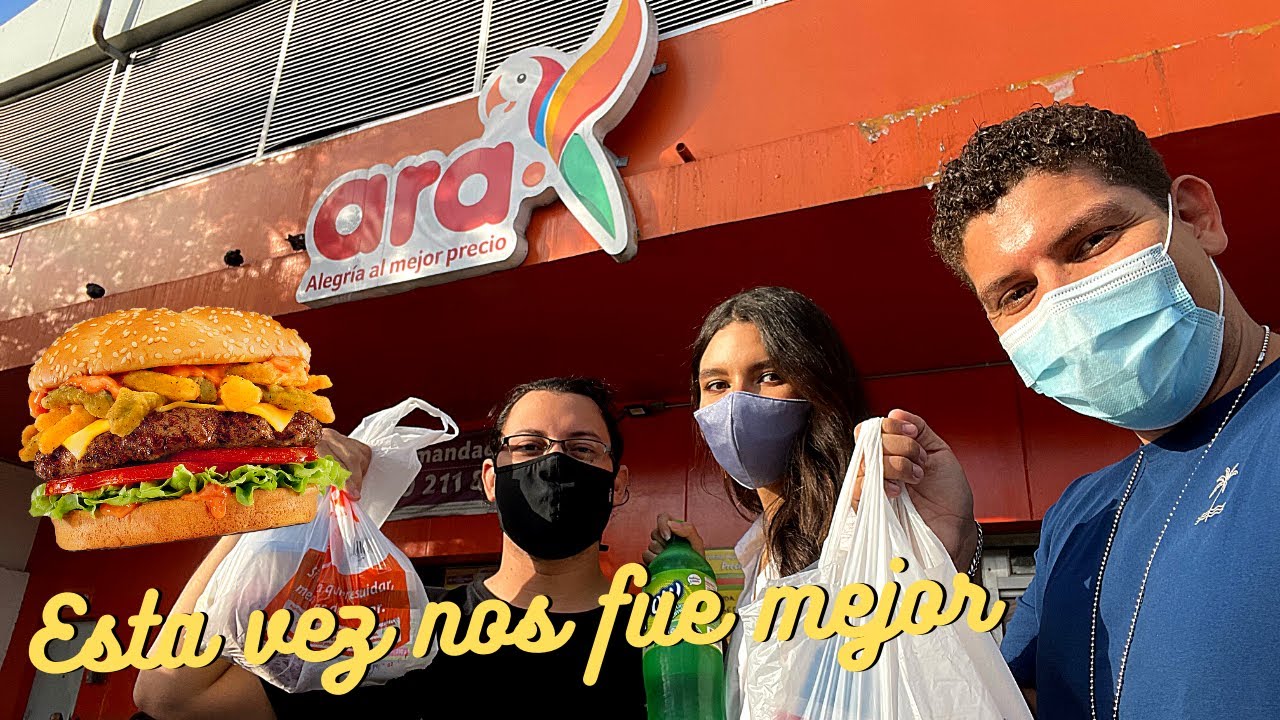 Armando una HAMBURGUESA con productos de ARA en Colombia 🍔